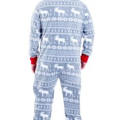 Tipsy Elves Men's Grey Moose Big And Tall Jumpsuit 7 Tipsy Elves Men's Grey Moose Big And Tall Jumpsuit