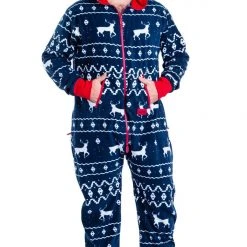 Tipsy Elves Men's Blue Reindeer Big And Tall Jumpsuit 7 Tipsy Elves Men's Blue Reindeer Big And Tall Jumpsuit