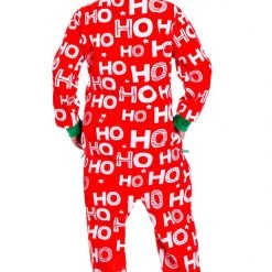 Tipsy Elves Women's Ho Ho Ho Plus Size Jumpsuit