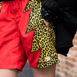 Tipsy Elves Slim Jim Leopard Print Swim Trunks 10 Tipsy Elves Slim Jim Leopard Print Swim Trunks