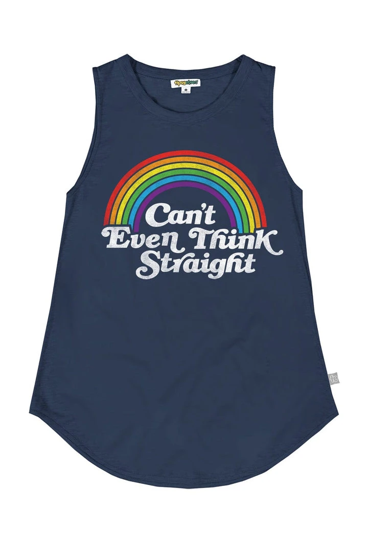 Tipsy Elves Can't Even Think Straight Tank Top - Women's Cut 3 Tipsy Elves Can't Even Think Straight Tank Top - Women's Cut