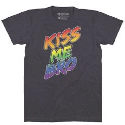 Tipsy Elves Kiss Me Bro Tee - Men's Cut