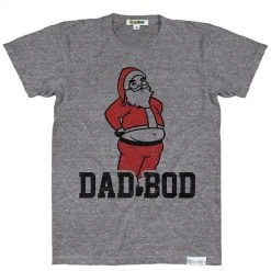 Tipsy Elves Men's Dad Bod Santa Tee 7 Tipsy Elves Men's Dad Bod Santa Tee