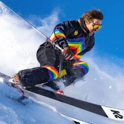 Tipsy Elves Men's Midnight Shredder Ski Suit Holidays & Occasions 16 Tipsy Elves Men's Midnight Shredder Ski Suit Holidays & Occasions