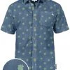 Tipsy Elves Men's Blue Clover Button Down Shirt 1 Tipsy Elves Men's Blue Clover Button Down Shirt