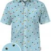 Tipsy Elves Men's Sushi Hawaiian Shirt