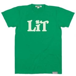 Tipsy Elves Men's Green Lit Tee