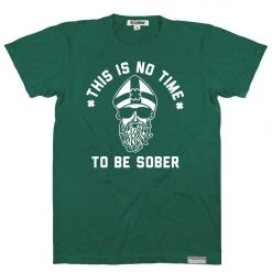 Tipsy Elves Men's No Time To Be Sober Tee