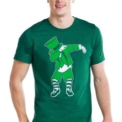 Tipsy Elves Men's Dabbing Leprechaun Tee