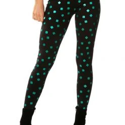 Tipsy Elves Women's Pinch Me Once Leggings 9 Tipsy Elves Women's Pinch Me Once Leggings