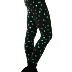 Tipsy Elves Women's Pinch Me Once Leggings 10 Tipsy Elves Women's Pinch Me Once Leggings