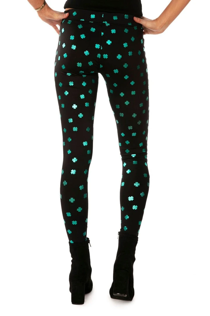 Tipsy Elves Women's Pinch Me Once Leggings 7 Tipsy Elves Women's Pinch Me Once Leggings