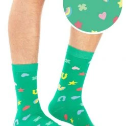 Tipsy Elves Men's Lucky Charmer Socks