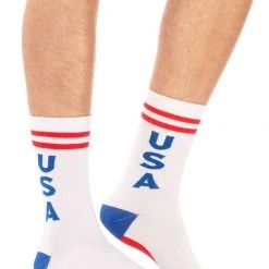 Tipsy Elves Men's Retro USA Socks Patriotic 8 Tipsy Elves Men's Retro USA Socks Patriotic
