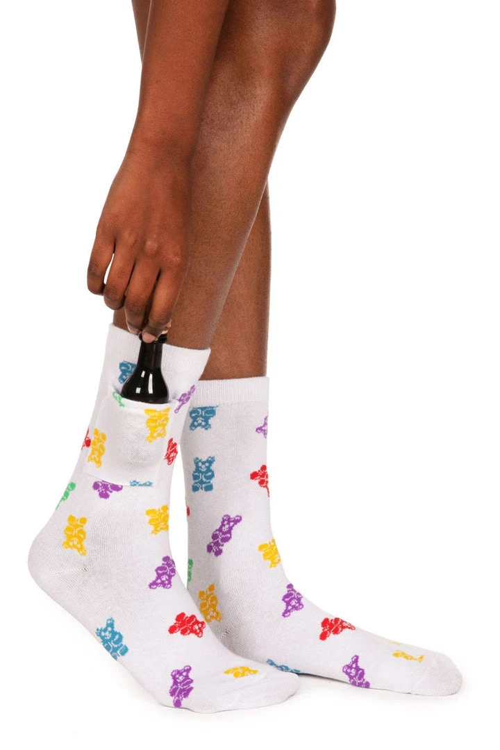 Tipsy Elves Gummy Galore Socks - Women's Cut 4 Tipsy Elves Gummy Galore Socks - Women's Cut