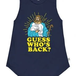Tipsy Elves Women's Guess Who's Back Tank Top 7 Tipsy Elves Women's Guess Who's Back Tank Top