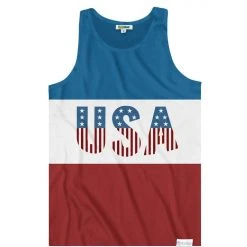 Tipsy Elves Patriotic Men's Live Free USA Tank Top
