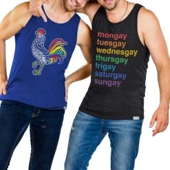 Tipsy Elves Feelin' Cocky Tank Top - Men's Cut