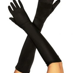 Tipsy Elves Long Black Gloves