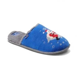 Tipsy Elves Men's Santa Shark Reef Slippers