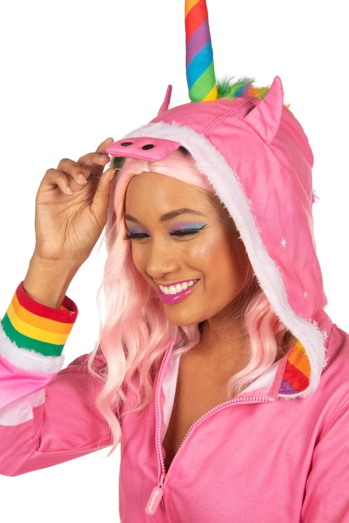 Tipsy Elves Women Pink Unicorn Costume Dress 4 Tipsy Elves Women Pink Unicorn Costume Dress