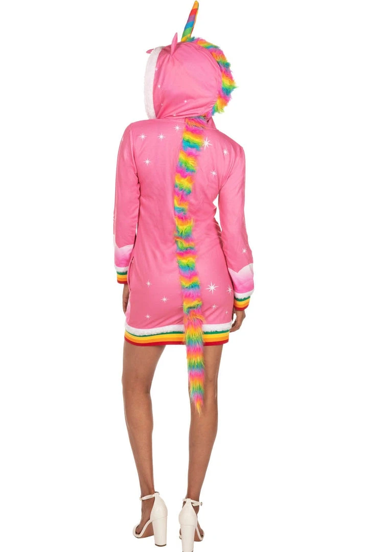 Tipsy Elves Women Pink Unicorn Costume Dress 5 Tipsy Elves Women Pink Unicorn Costume Dress