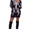 Tipsy Elves Skeleton Costume Dress 2 Tipsy Elves Skeleton Costume Dress