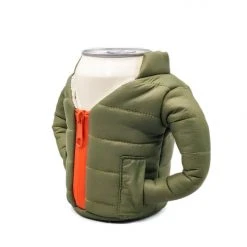 Tipsy Elves Holidays & Occasions Green & Orange Beverage Jacket