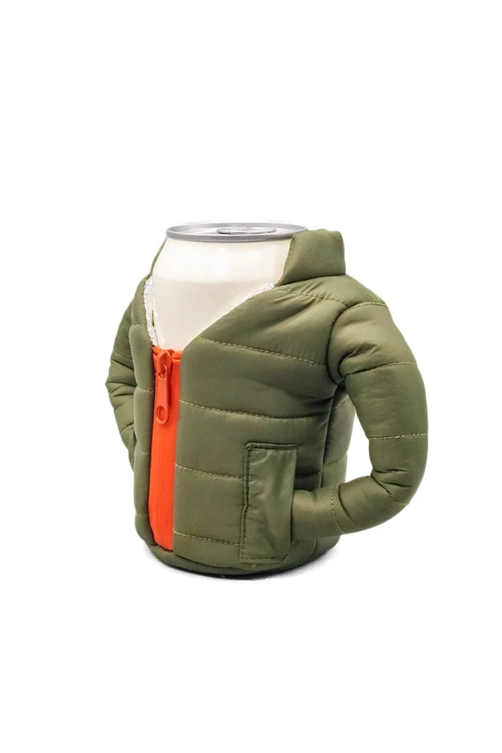 Tipsy Elves Holidays & Occasions Green & Orange Beverage Jacket 3 Tipsy Elves Holidays & Occasions Green & Orange Beverage Jacket