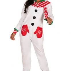 Tipsy Elves Women's Snowman Jumpsuit