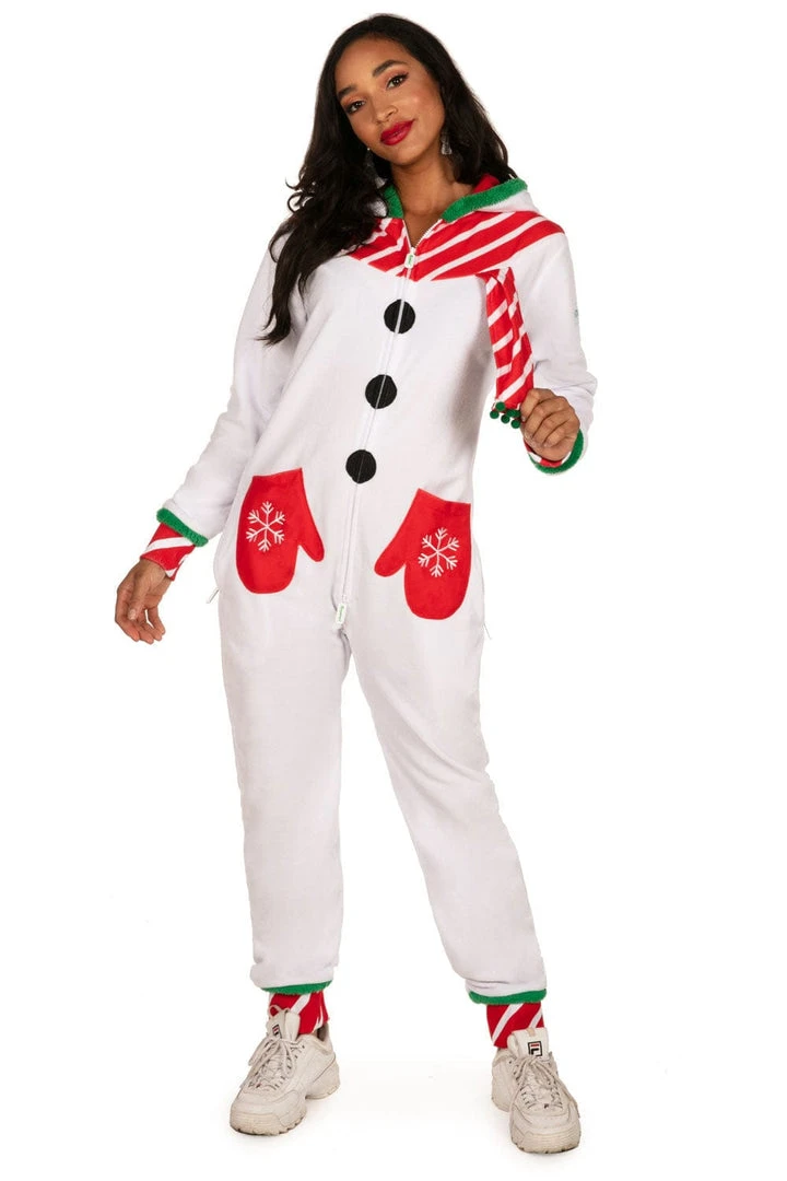 Tipsy Elves Women's Snowman Jumpsuit 4 Tipsy Elves Women's Snowman Jumpsuit
