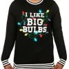 Tipsy Elves Men's I Like Big Bulbs Light Up Ugly Christmas Sweater 1 Tipsy Elves Men's I Like Big Bulbs Light Up Ugly Christmas Sweater