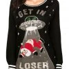 Tipsy Elves Women's UF Oh No Santa Ugly Christmas Sweater 1 Tipsy Elves Women's UF Oh No Santa Ugly Christmas Sweater