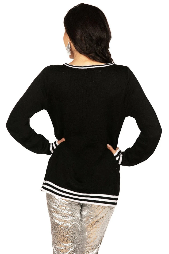 Tipsy Elves Women's UF Oh No Santa Ugly Christmas Sweater 5 Tipsy Elves Women's UF Oh No Santa Ugly Christmas Sweater