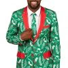 Tipsy Elves Men's Mistletoe Blazer With Tie 1 Tipsy Elves Men's Mistletoe Blazer With Tie