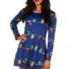 Tipsy Elves Women's Sequin Christmas Lights Dress 1 Tipsy Elves Women's Sequin Christmas Lights Dress