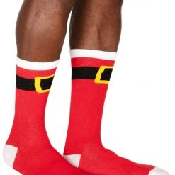 Tipsy Elves Men's Santa Claus Socks
