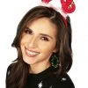 Tipsy Elves Holidays & Occasions Red Reindeer Headband 1 Tipsy Elves Holidays & Occasions Red Reindeer Headband