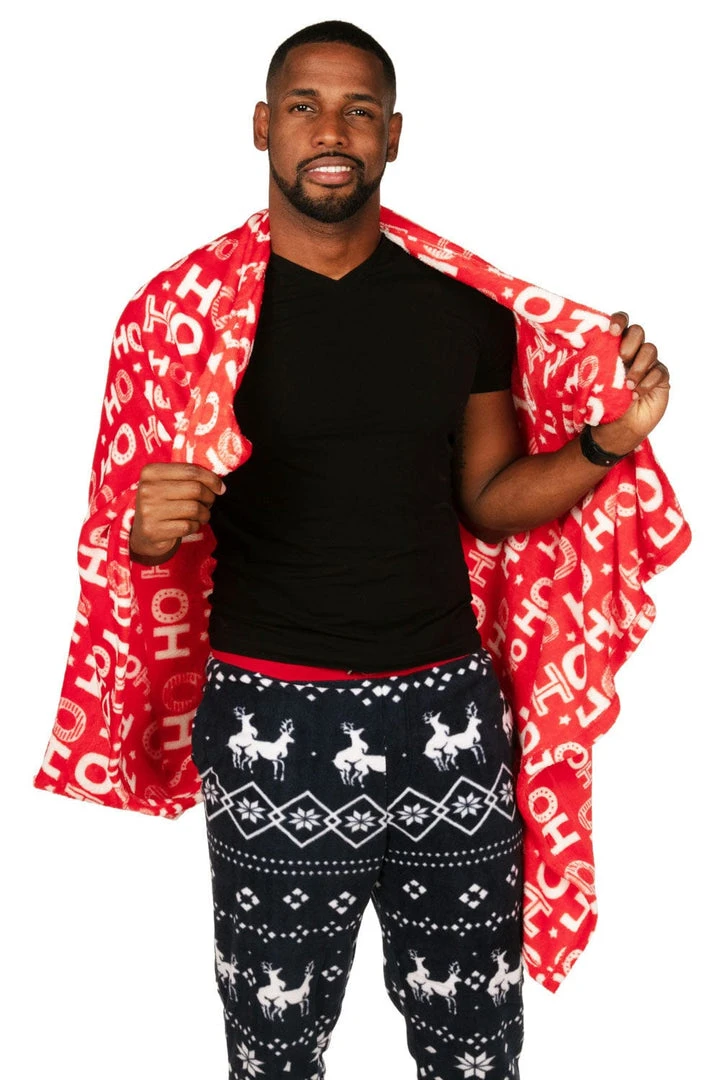 Tipsy Elves Holidays & Occasions Ho Ho Ho Blanket 4 Tipsy Elves Holidays & Occasions Ho Ho Ho Blanket