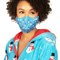 Tipsy Elves Holidays & Occasions Snowman Is An Island Face Mask 7 Tipsy Elves Holidays & Occasions Snowman Is An Island Face Mask