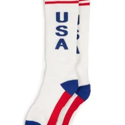 Tipsy Elves Men's Retro USA Performance Ski Socks