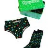 Tipsy Elves Women's Christmas Lights Underwear & Socks Gift Set 1 Tipsy Elves Women's Christmas Lights Underwear & Socks Gift Set