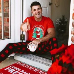 Tipsy Elves Holidays & Occasions Come Back With Presents Doormat