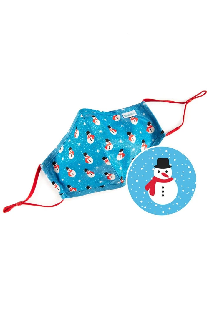 Tipsy Elves Holidays & Occasions Snowman Is An Island Face Mask 3 Tipsy Elves Holidays & Occasions Snowman Is An Island Face Mask