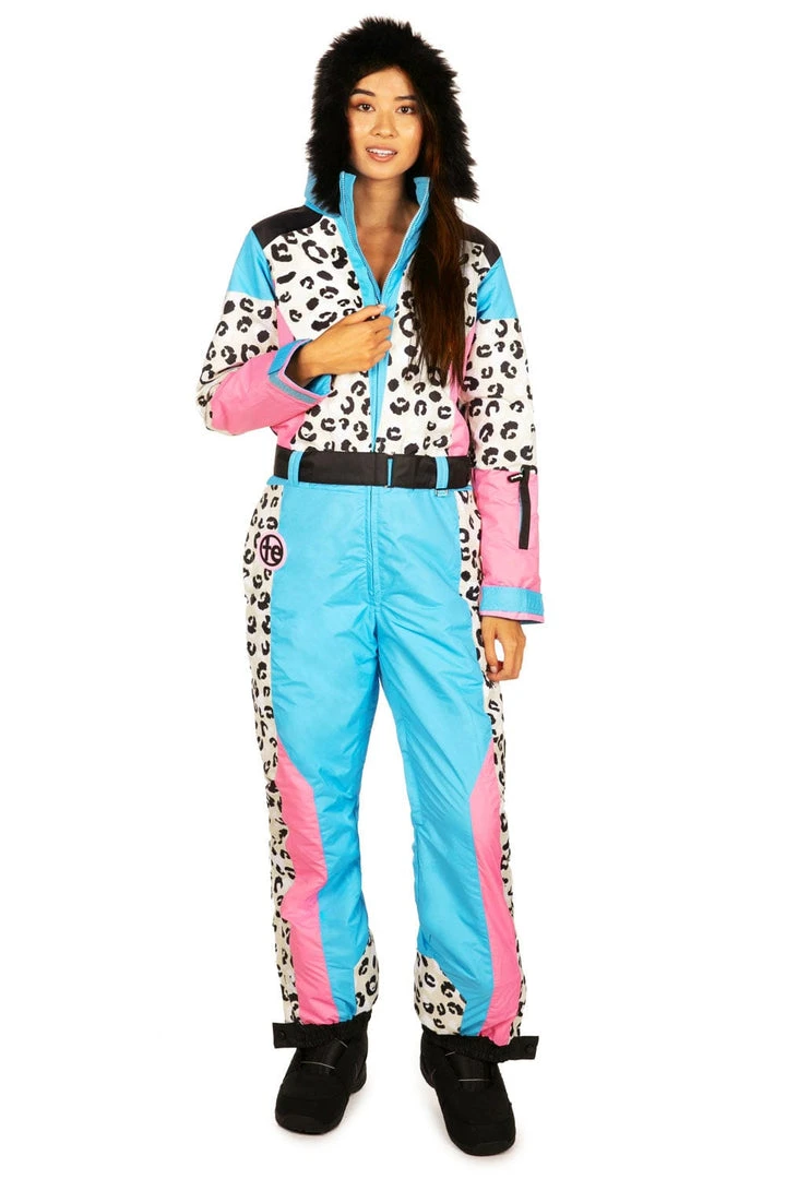 Tipsy Elves Women's Snow Leopard Ski Suit Trending 4 Tipsy Elves Women's Snow Leopard Ski Suit Trending