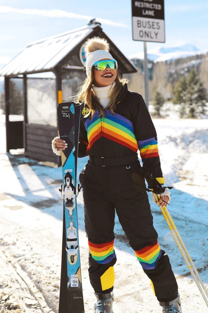 Tipsy Elves Trending Women's Midnight Shredder Ski Suit 5 Tipsy Elves Trending Women's Midnight Shredder Ski Suit