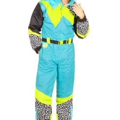 Tipsy Elves Men's Electric Feel Ski Suit Holidays & Occasions 14 Tipsy Elves Men's Electric Feel Ski Suit Holidays & Occasions