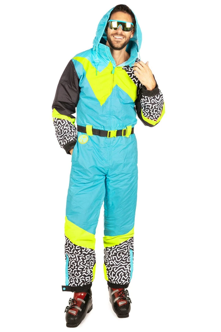 Tipsy Elves Men's Electric Feel Ski Suit Holidays & Occasions 5 Tipsy Elves Men's Electric Feel Ski Suit Holidays & Occasions