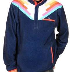 Tipsy Elves Men's Santa Fe Shredder Fleece