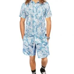 Tipsy Elves Men's Big Gulp Summer Hawaiian Shirt